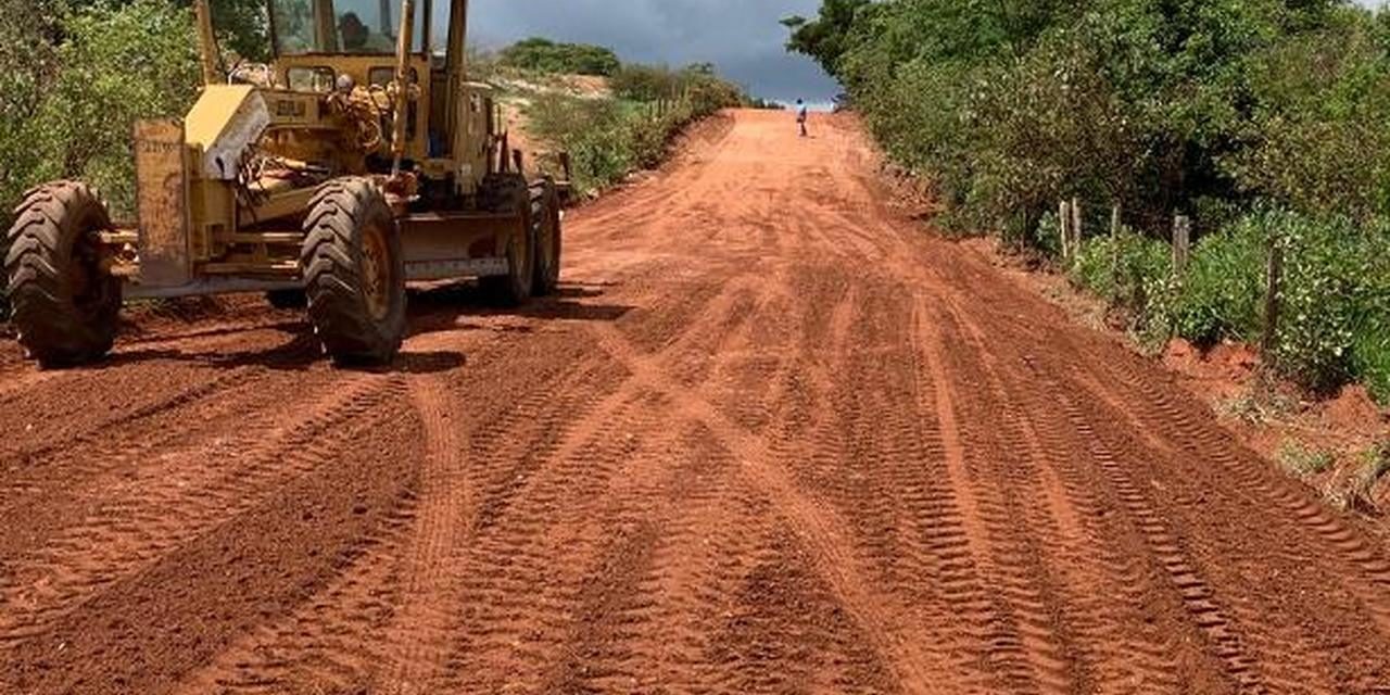 Estradas vicinais executada pela Sterce Máquinas